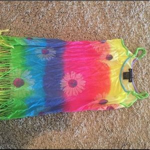 Girls Tye Dye Cover up